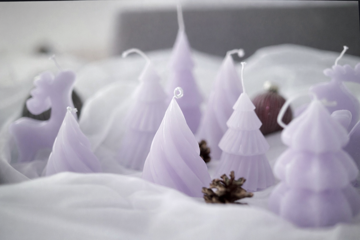Soft Christmas Collection | 13 Set Candle Soft Mauve