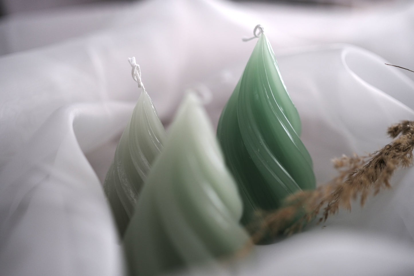 Soft Spring Collection | 3 Set Candle Soft Emerald