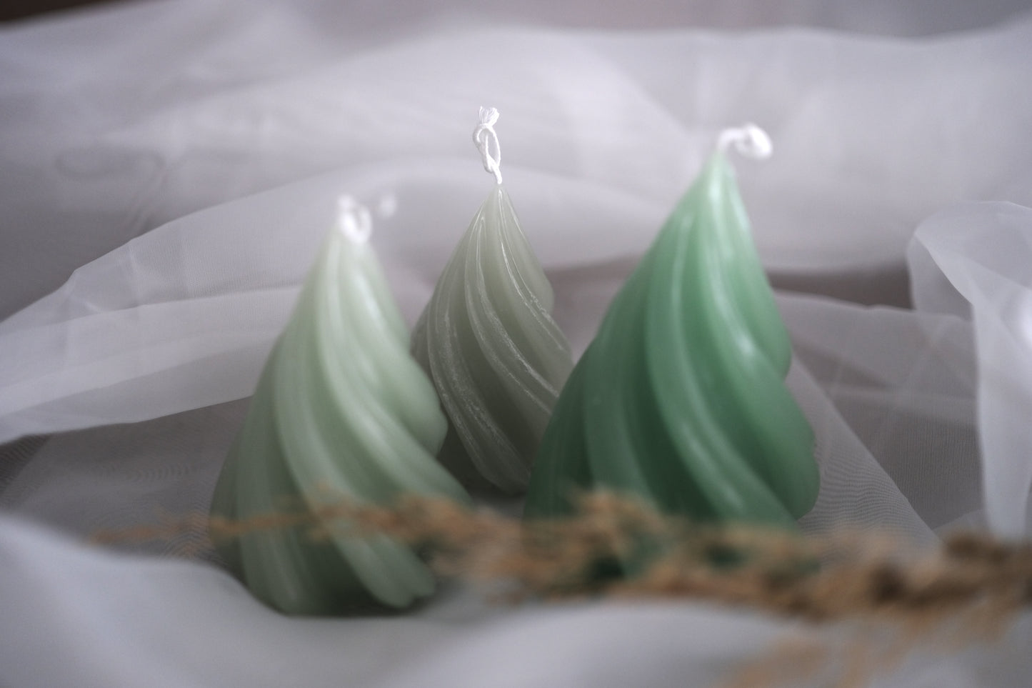 Soft Spring Collection | 3 Set Candle Soft Emerald