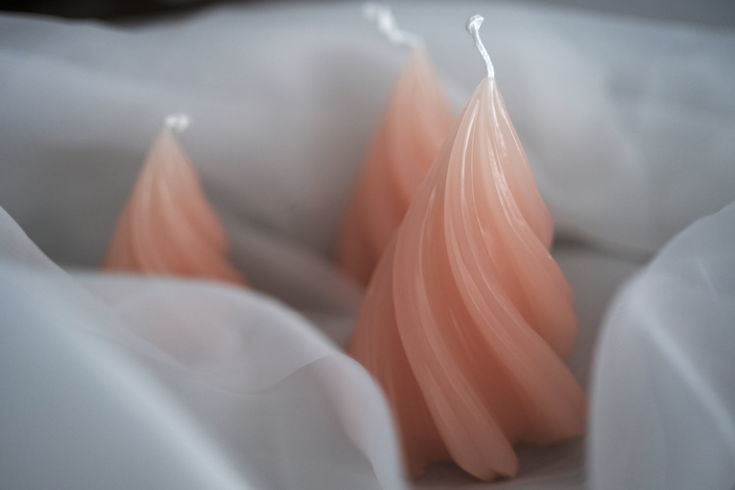 Soft Spring Collection | 3 Set Candle Soft Apricot blush