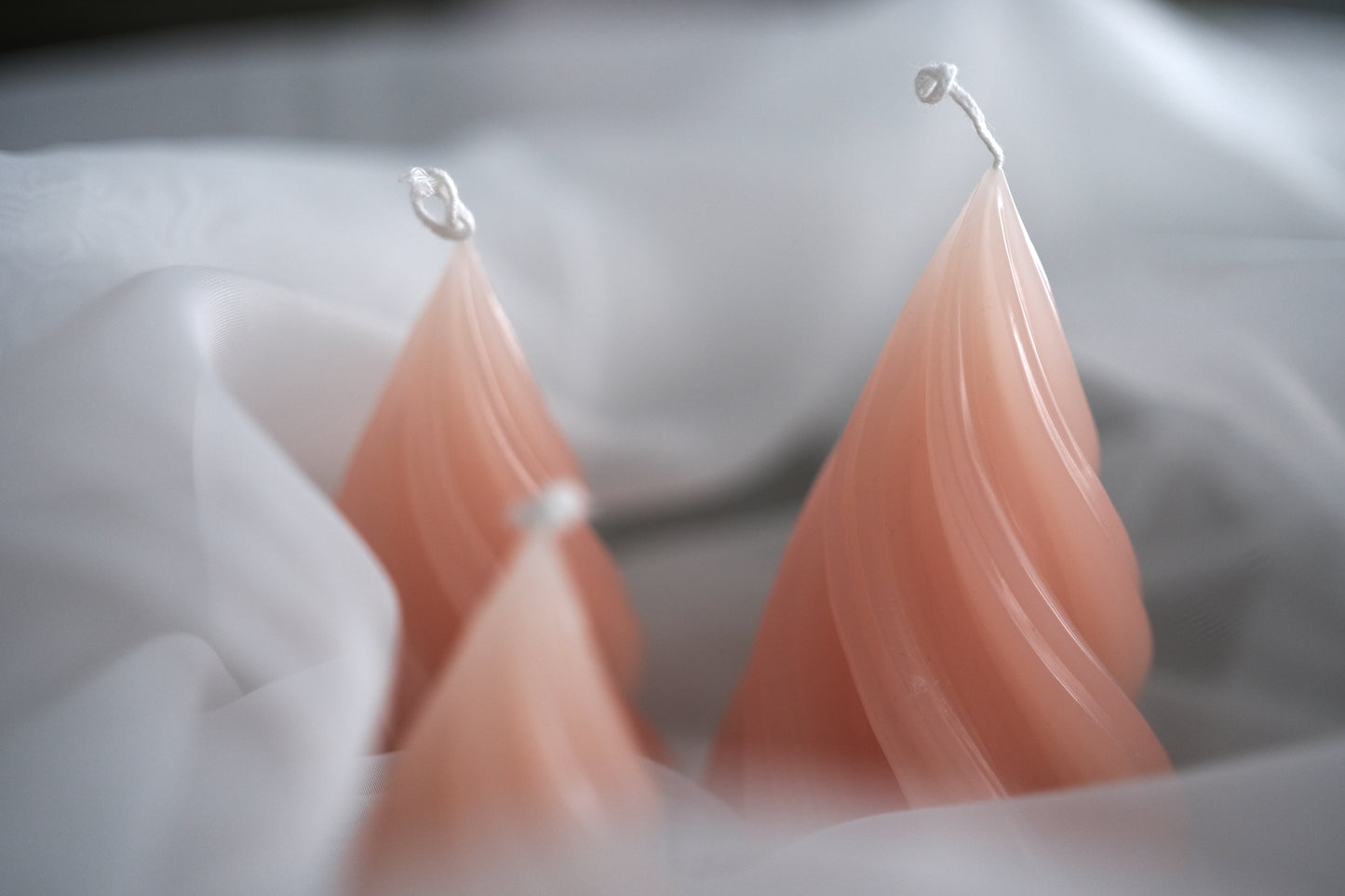Soft Spring Collection | 3 Set Candle Soft Apricot blush