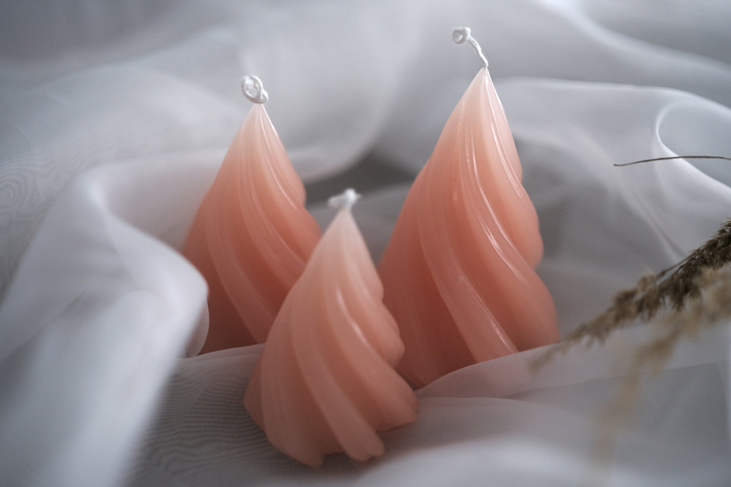 Soft Spring Collection | 3 Set Candle Soft Apricot blush