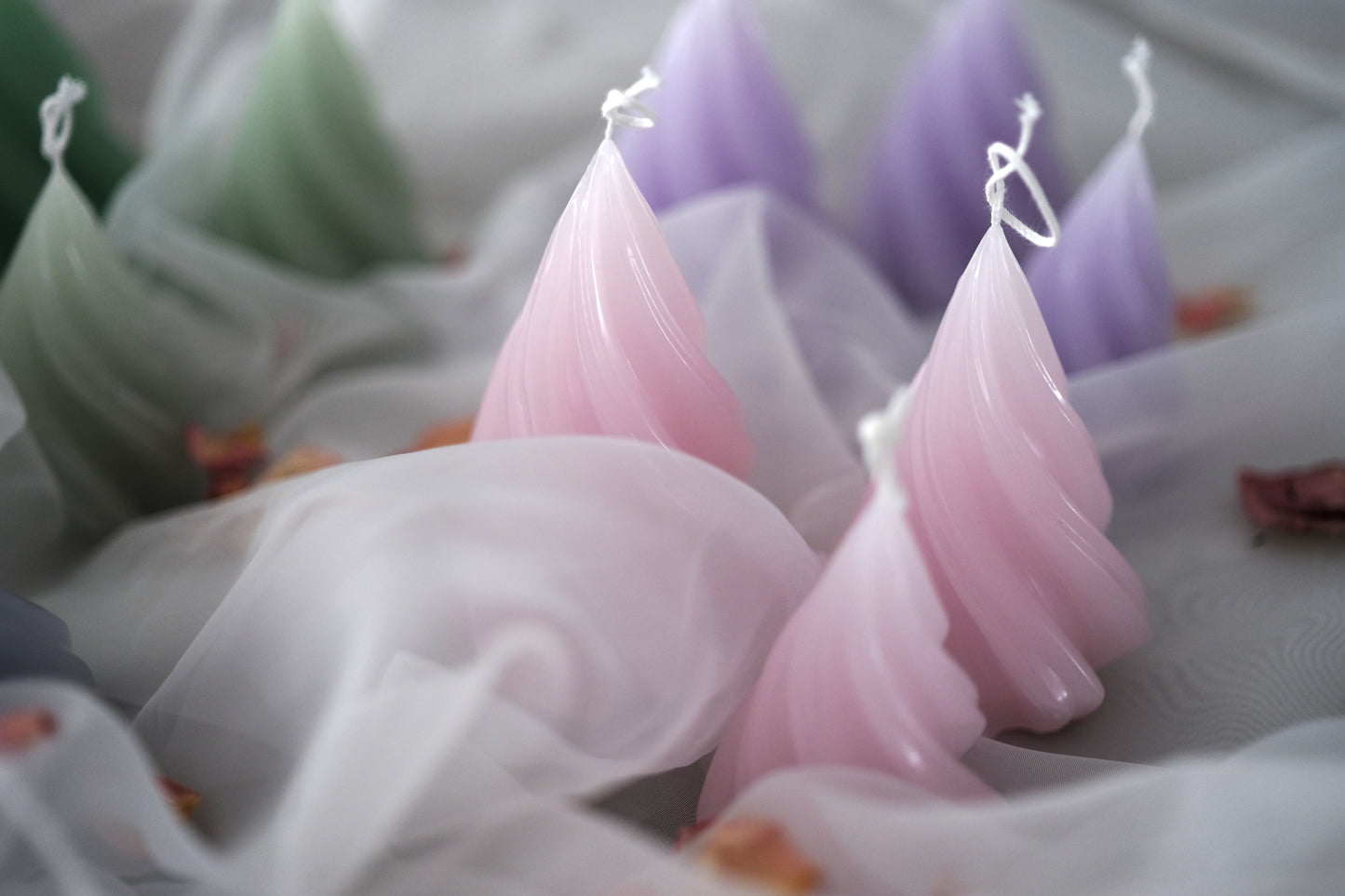 Soft Spring Collection | 3 Set Candle Soft Mauve