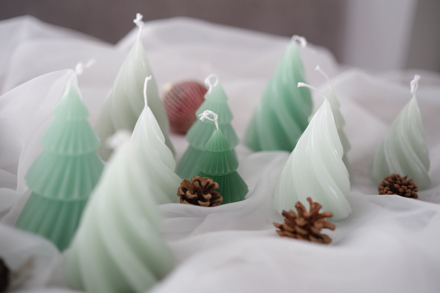 Soft Spring Collection | 3 Set Candle Soft Emerald