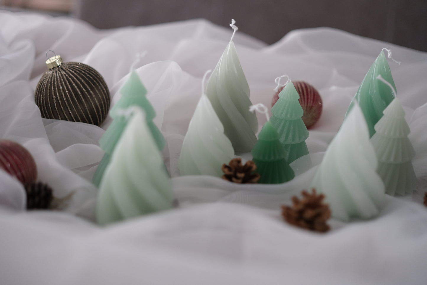 Soft Spring Collection | 3 Set Candle Soft Emerald