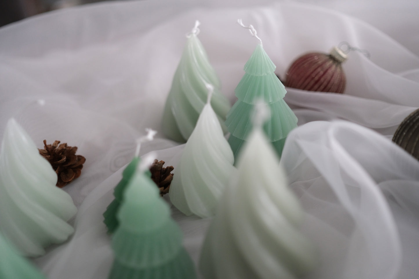 Soft Spring Collection | 3 Set Candle Soft Emerald